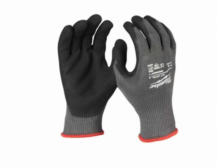 Рукавиці MILWAUKEE з опором порізам 5, розмір XXL/11 (Багатоштучна упаковка - 144 пари)