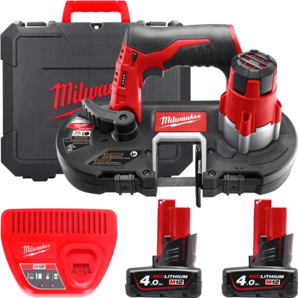 Акумуляторна стрічкова пилка MILWAUKEE M12 BS-402C MILWAUKEE