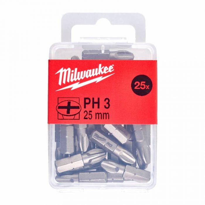 Біта MILWAUKEE, PH3, 25мм, (25шт) 11