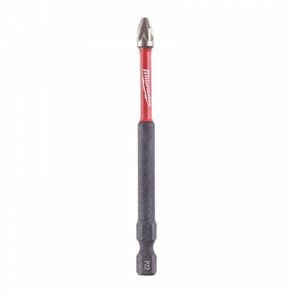 Біта SHOCKWAVE MILWAUKEE, PZ2, 90мм (1шт); блістер