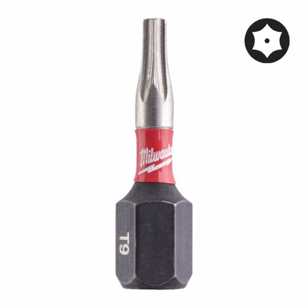 Біта SHOCKWAVE MILWAUKEE, TX BO9, 25мм, (3шт)