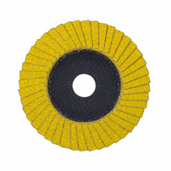 Диск пелюстковий CERAMIC MILWAUKEE SLC 50/125, зерно 40/60, Ø125мм