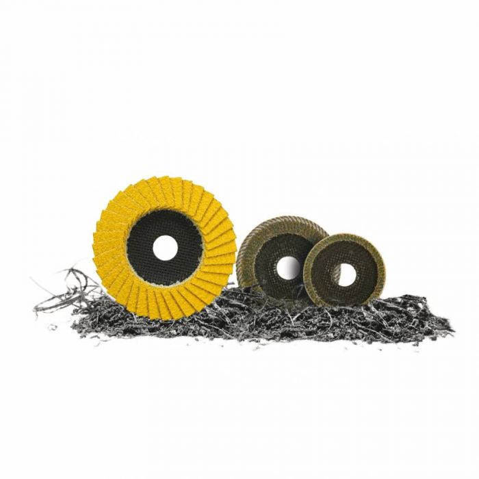 Диск пелюстковий CERAMIC MILWAUKEE SLC 50/125, зерно 40/60, Ø125мм