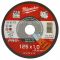 Диск відрізний MILWAUKEE, SCS 41/125х1 PRO, Ø125мм