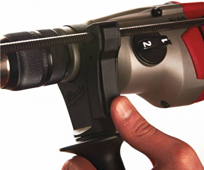 Дриль з ударом двошвидкісний MILWAUKEE, PD2E 24 R, 1020Вт