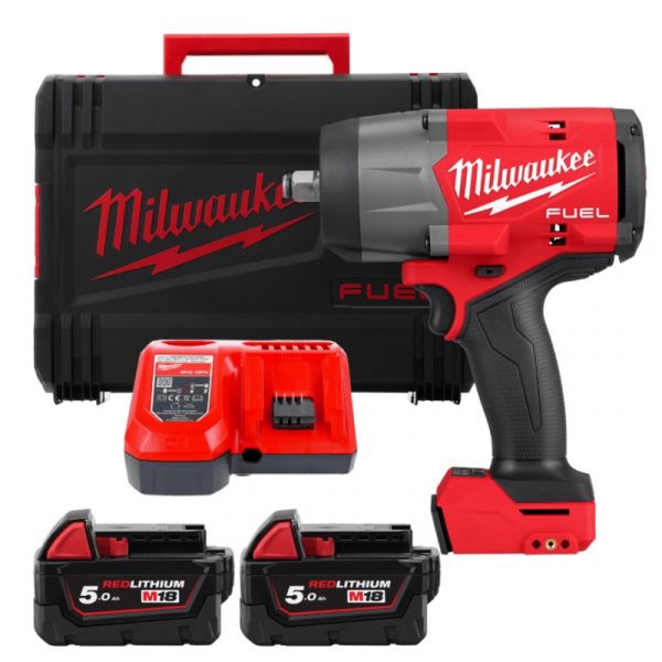 Гайкокрут акумуляторний 1/2" MILWAUKEE, M18 FHIW2F12-502X, 2034Нм, (HD кейс)