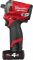 Гайковерт акумуляторний 1/2" MILWAUKEE, M12 FIWF12-422X, 339 Нм, (заряд. пристрій, 1 акум.Х 2Ач, 1 акум.Х 4Ач, HD кейс)