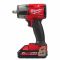 Гайковерт акумуляторний безщітковий MILWAUKEE 1/2" (881 Нм) M18 FMTIW2F12-0, з кільцем (каркас) + M18 B5 подарунок