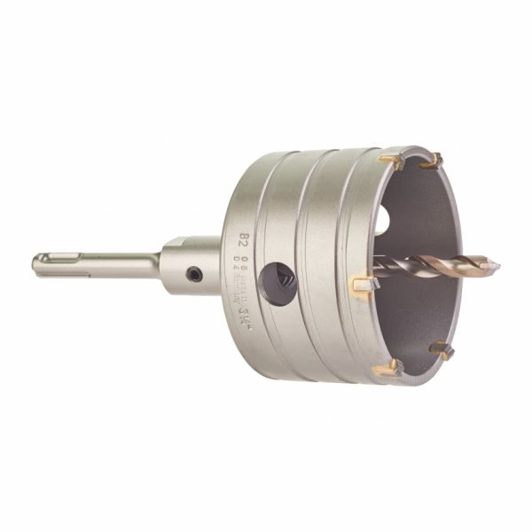Коронка по бетону SDS-PLUS TCT MILWAUKEE, Ø82мм (у зборі)