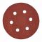 Коло шліфувальне 6 відп. MILWAUKEE, Ø150мм, зерно 180, (25шт)