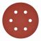 Коло шліфувальне 6 відп. MILWAUKEE, Ø150мм, зерно 80, (25шт)