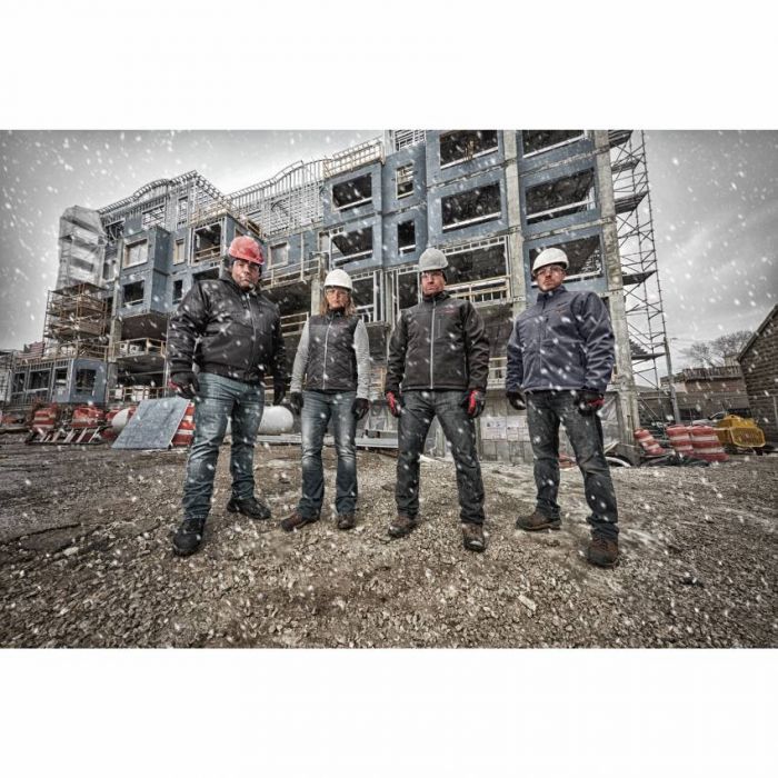 Куртка з електропідігрівом акумуляторна MILWAUKEE, M12 HJP-0 (XL), чорна