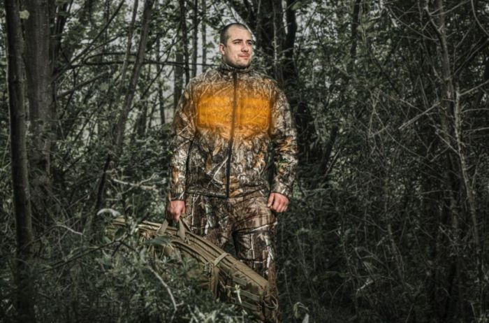 Куртка з підігрівом MILWAUKEE, M12 HJCAMO6-0(XXXL), камуфляжна (розмір XXXL)