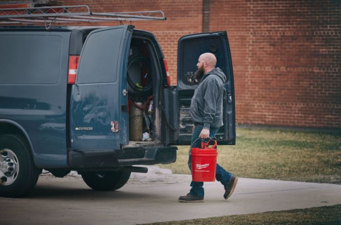 Машина прочисна акумуляторна MILWAUKEE, M12 BDC6-0C, трос 6м