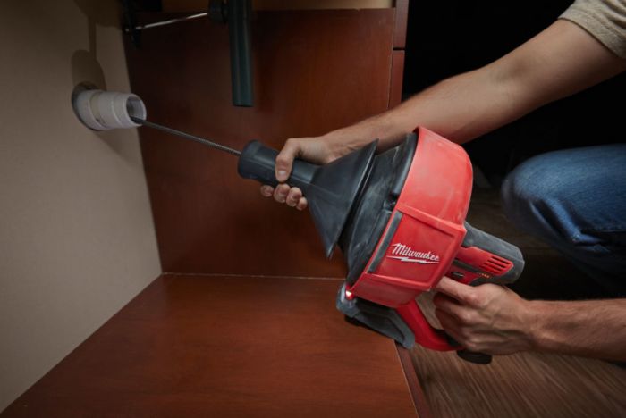 Машина прочисна акумуляторна MILWAUKEE, M12 BDC6-0C, трос 6м