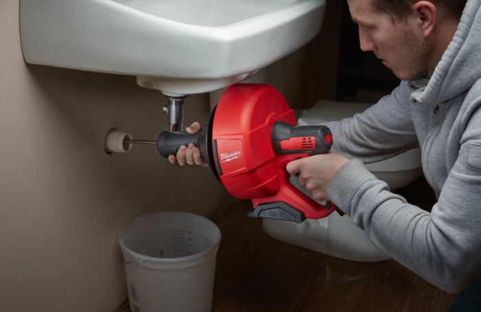 Машина прочисна акумуляторна MILWAUKEE, M12 BDC6-0C, трос 6м