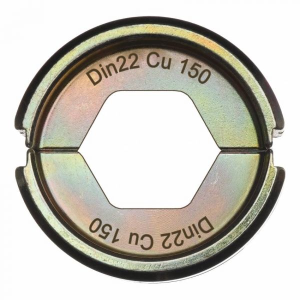 Матриця обжимна MILWAUKEE для кабелів та конекторів, DIN22 Cu 150