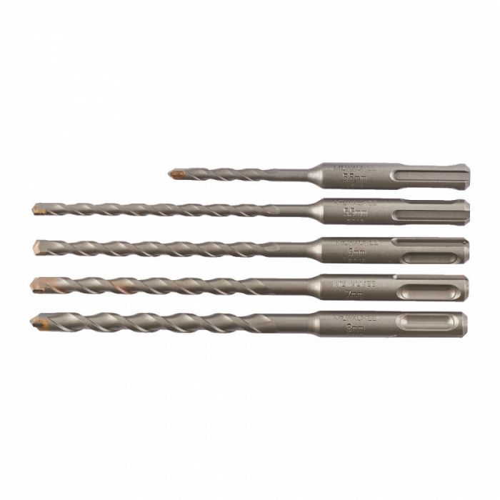 Набір бурів SDS-PLUS Contractor MILWAUKEE №2, (5шт)