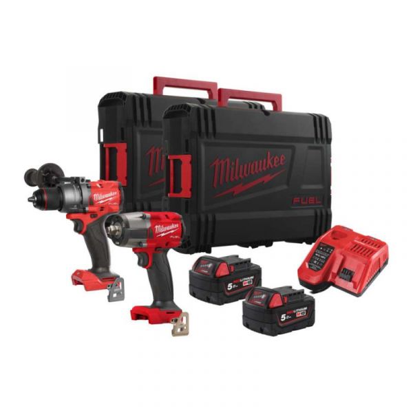 Набір акумуляторних інструментів Milwaukee M18FPP2F3-502X, 4933492518