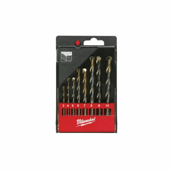 Набір свердлів по бетону MILWAUKEE, MARS SET (8шт)
