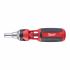 Викрутка з тріскачкою HEX MILWAUKEE, 9 в 1 (комплект)