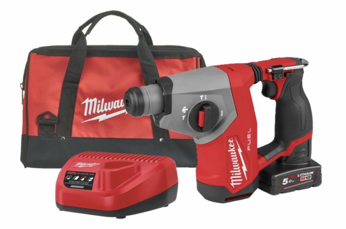 Перфоратор акумуляторний безщітковий SDS-PLUS MILWAUKEE M12 FHAC16-501BRF (1,15Дж) (