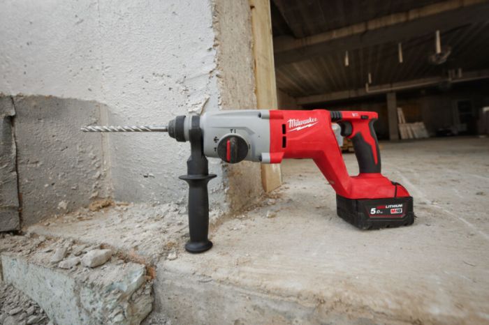 Перфоратор акумуляторний безщітковий SDS PLUS MILWAUKEE M18 BLHACD26-0 (2,6 Дж) (каркас) + M18 B5 подарунок