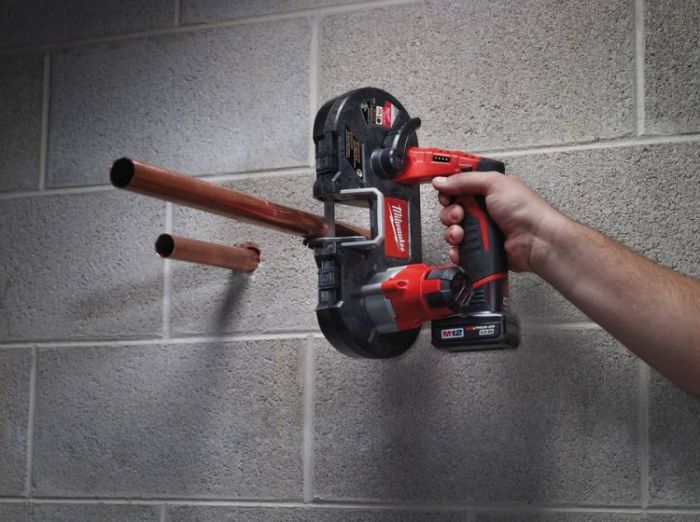 Пила стрічкова акумуляторна MILWAUKEE, M12 BS-0