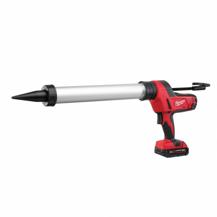 Пістолет для герметиків акумуляторний MILWAUKEE, C18PCG/600A-0B, 600мл (сумка)