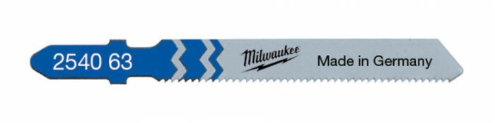 Полотна для лобзика T318A MILWAUKEE, 105мм, (5шт)