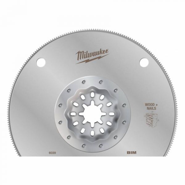 Полотно BiM STARLOCK MILWAUKEE для б/функціонального інструмента, Ø85/28мм (деревина з цвяхами)