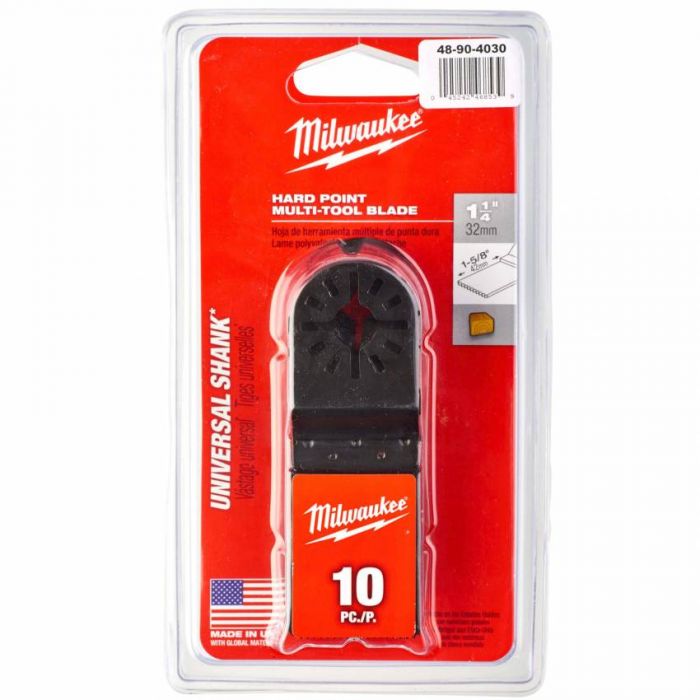 Полотно для багатофункціонального інструменту MILWAUKEE, 30мм, (пластик, гіпсокартон, цемент)