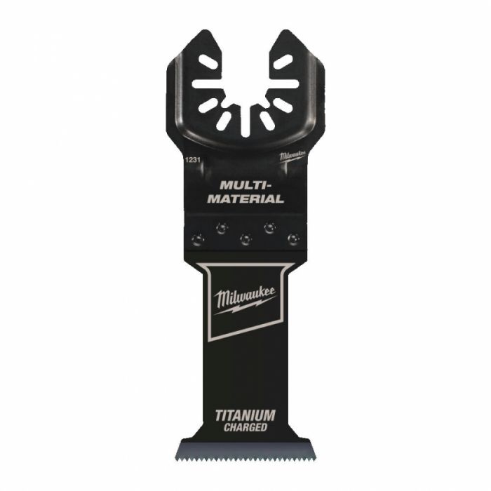 Полотно для мультітула Bi-Metal Ti OPEN-LOK™ MILWAUKEE, 35х50мм, (мультіматеріал)