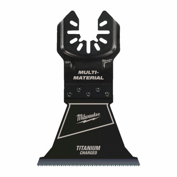 Полотно для мультітула Bi-Metal Ti OPEN-LOK™ MILWAUKEE, 64х40мм, (мультіматеріал)