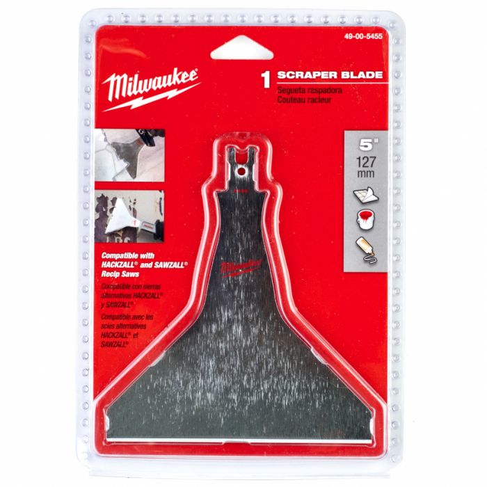 Полотно для шаб.пили MILWAUKEE, скребок, 125мм