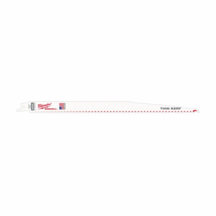 Полотно для шабельних пил THIN KERF FANG TIP MILWAUKEE, 300х5,0мм, (5шт), (деревина з цвяхами)