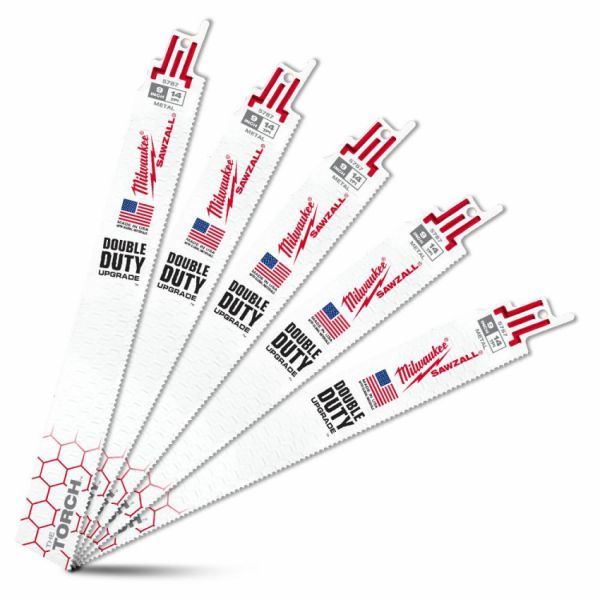 Полотно для шабельних пил TORCH MILWAUKEE, 230х1,8мм, (5шт), (метал)