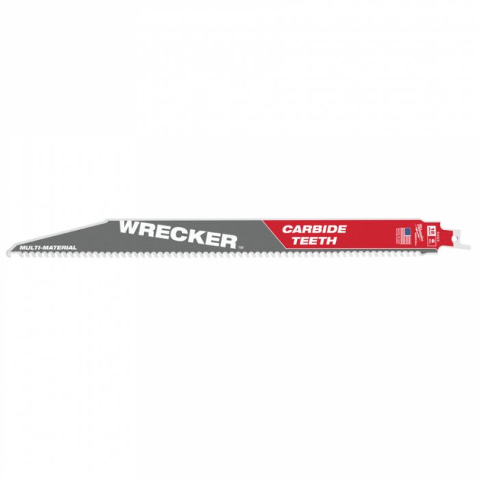 Полотно для шабельних пил WRECKER CARBIDE MILWAUKEE, 300/4,2мм, (мультіматеріал)