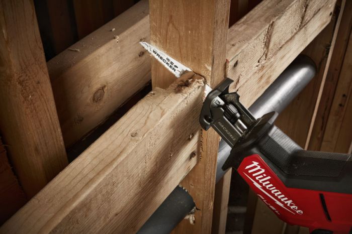 Полотно для шабельних пил WRECKER MILWAUKEE, 150х3,6/2,3мм, (5шт), (метал, деревина з цвяхами)