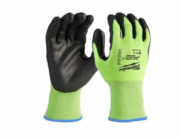 Рукавиці сигнальные с уровнем сопротивления порезам 4, размер S/7