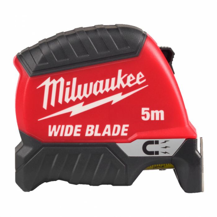 Рулетка магнітна WIDE BLADE MAGNETIC MILWAUKEE (Gen2), (полотно 35мм), 5м