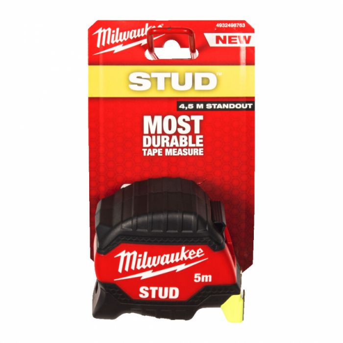 Рулетка магнитная MILWAUKEE, STUD (Gen 3), 5м (33мм)