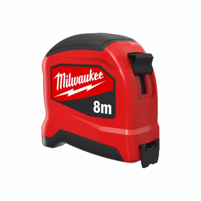 Рулетка метрична SLIMLINE MILWAUKEE (Gen 2), 8м, (25мм)