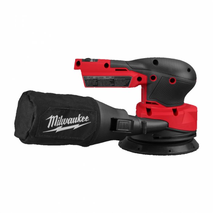 Шліфмашина ексцентрикова акумуляторна безщіткова MILWAUKEE M18 FROS125-0B Ø125мм (каркас)