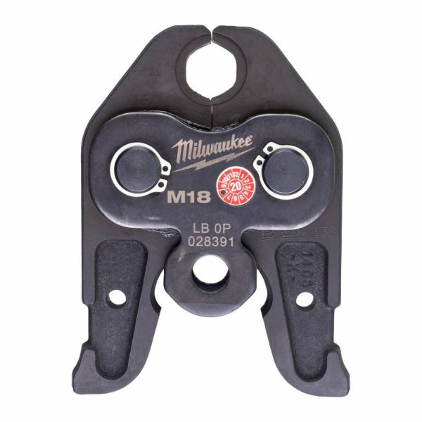 Змінні прес-кліщі MILWAUKEE J18-M18 для опресування труб