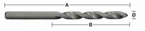 Свердло по бетону 10x110 мм (1 шт) (заміна для 4932363644)