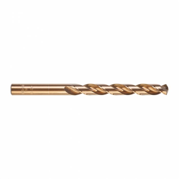 Свердло по металу HSS-Co MILWAUKEE, DIN338, Ø10,0х133х87мм, (5шт)