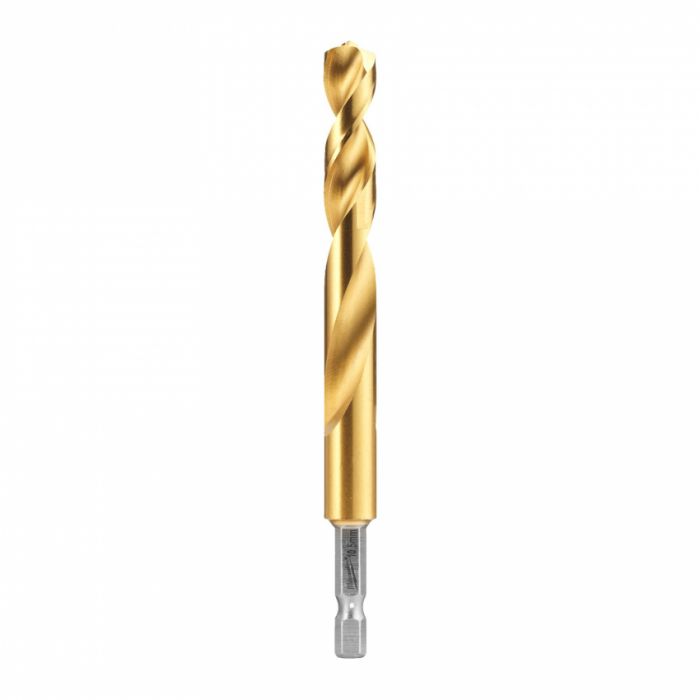 Свердло по металу RedHEX SHOCKWAVE™ HSS-TiN MILWAUKEE, діам.10,5х122х78мм, (5шт)