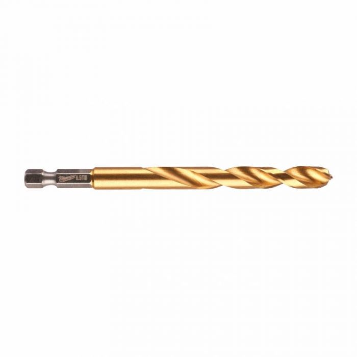 Свердло по металу RedHEX HSS-G TiN MILWAUKEE, Ø4,2мм