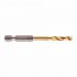 Свердло по металу RedHEX HSS-G TiN MILWAUKEE, Ø4,5мм